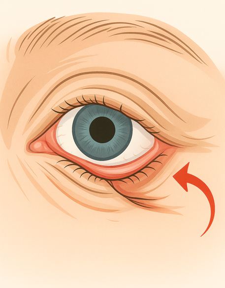 Entropion Surgery Before and After Comparison